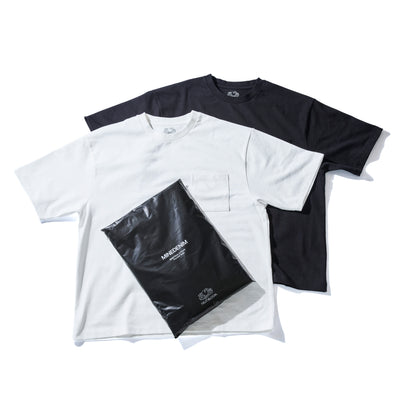「DIRECTED BY TSUYOSHI NOGUCHI & YOSHIMASA HOSHIBA」 Heavyweight 2-Pack Pocket Tees by FTL