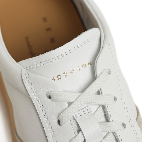 ジャーマントレーナー スニーカー BIANCO/BLU(ホワイト/ネイビー)