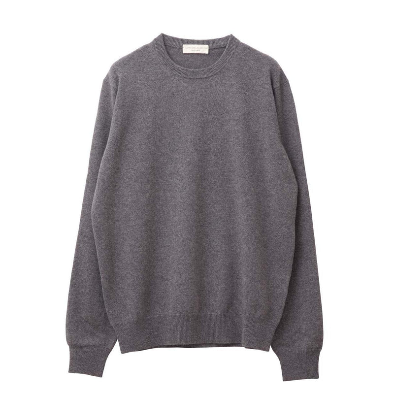クルーネックニット グレー