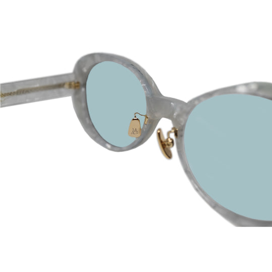 GEFFEN サングラス WHITE PEARL / LIGHT BLUE LENS