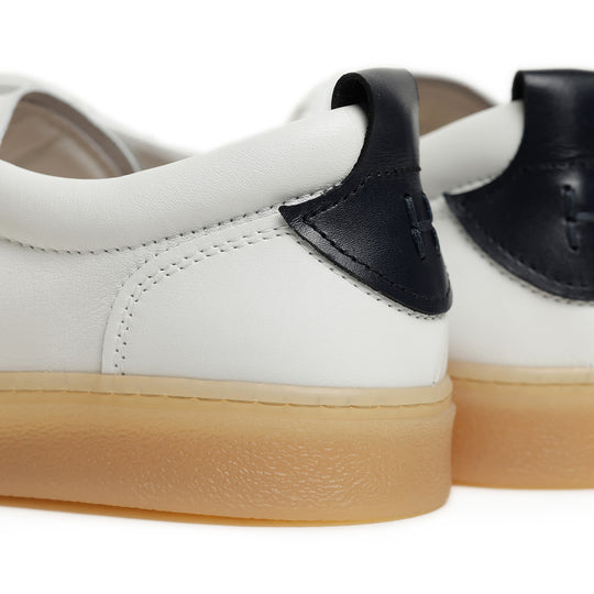 ジャーマントレーナー スニーカー BIANCO/BLU(ホワイト/ネイビー)