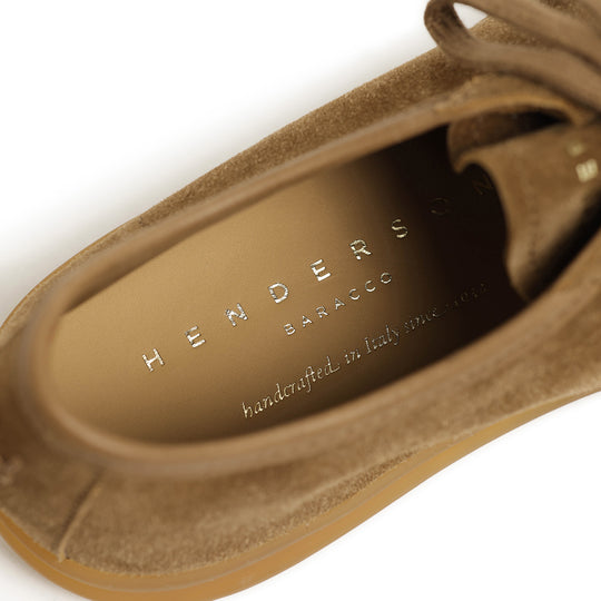 アンラインド スエードスニーカー ROVESCIATA LAND/ブラウン