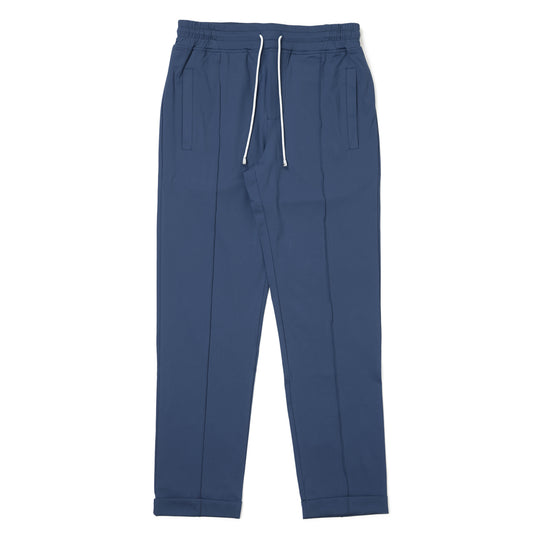 永久クリース パンツ ナイロン ネイビー