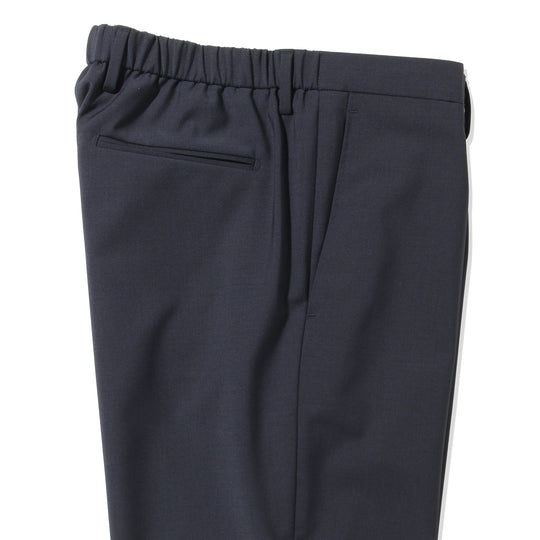 ウールストレッチ 2B シングルスーツ ネイビー