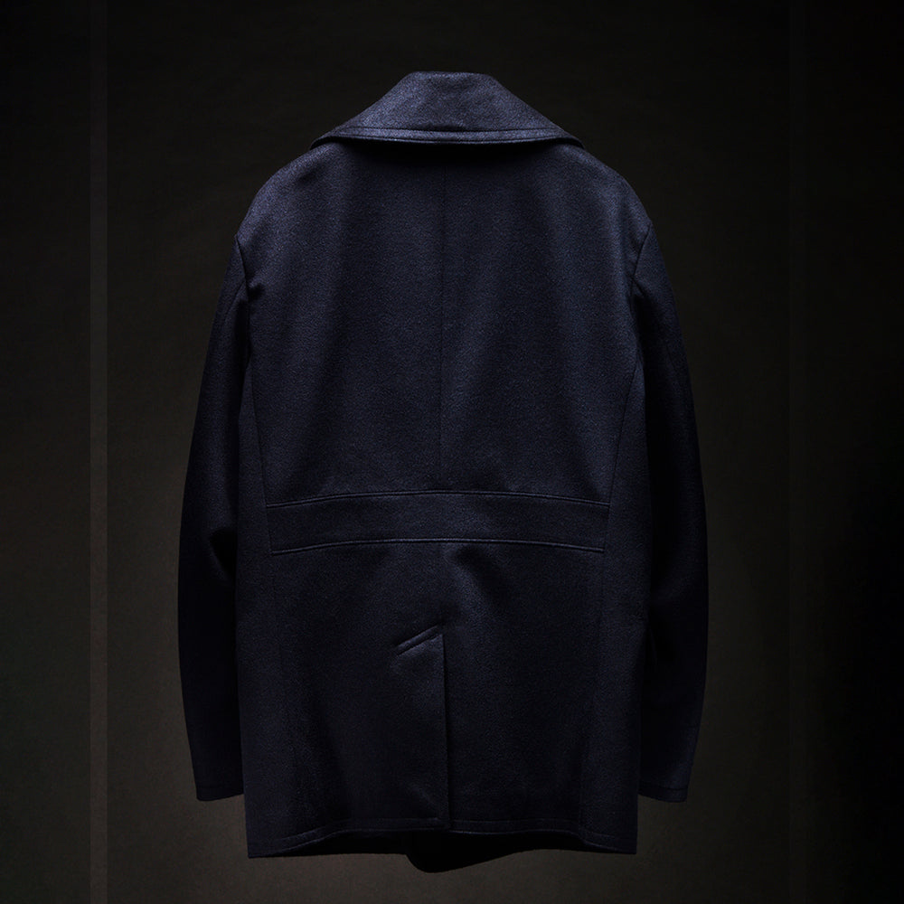 第25弾 13 STAR 10 BUTTON P-COAT NAVY – MINIMAL WARDROBE