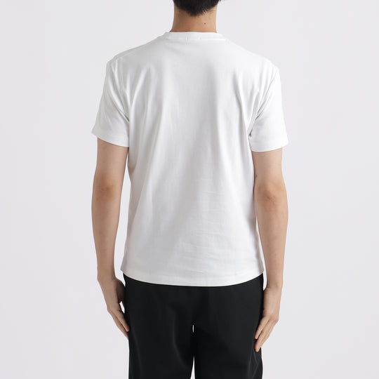 【リニューアルモデル】SUVIN PLATINUMテーラードポケットTシャツ ホワイト