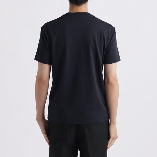 【リニューアルモデル】SUVIN PLATINUMテーラードポケットTシャツ ネイビー