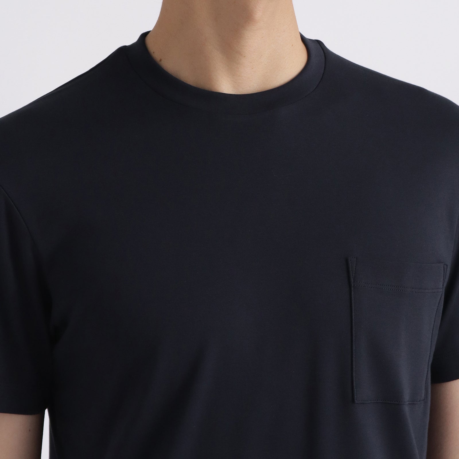 リニューアルモデル】SUVIN PLATINUMテーラードポケットTシャツ