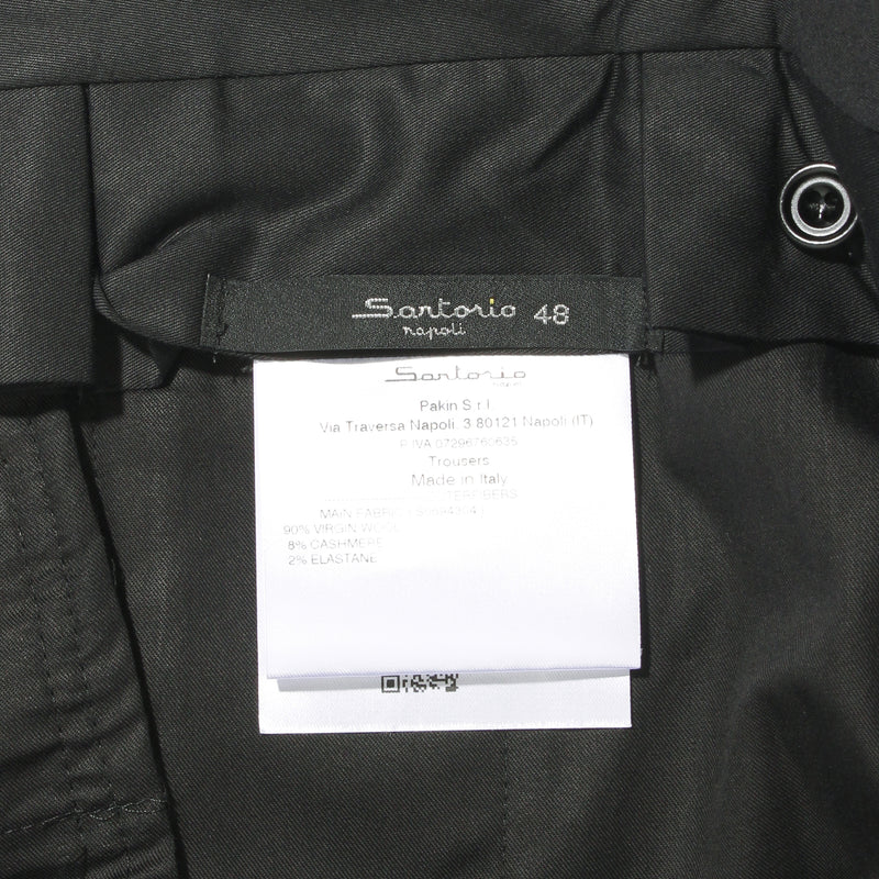 【干場別注】 チョークストライプスーツ ネイビー