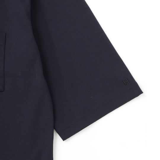 【干場義雅×DRESSTERIOR】ICE CLEAR COTTON Tシャツ ネイビー