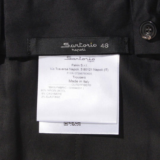 【干場別注】 チョークストライプスーツ グレー