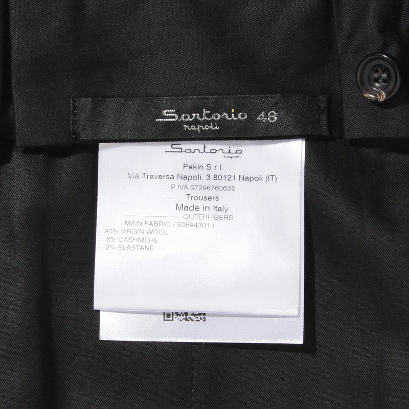 【干場別注】 チョークストライプスーツ グレー