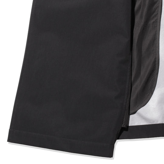 【MMW限定販売】干場別注 トレンチコート ナイロン ブラック