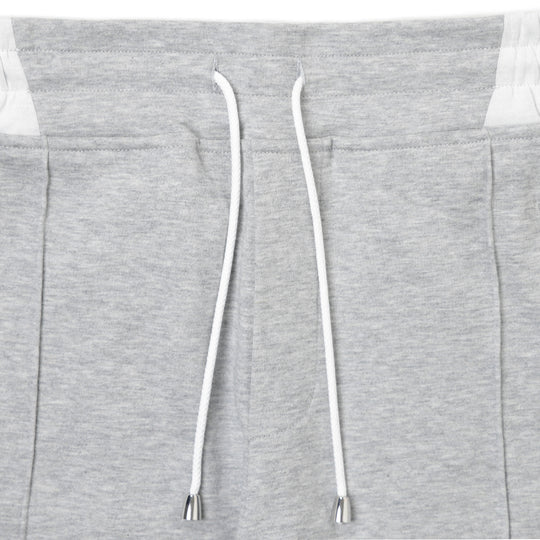 永久クリース パンツ コットン グレー/ホワイト