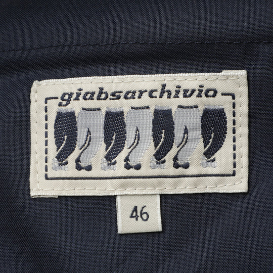 【干場義雅×菅原靴店 コラボ別注モデル】【国内2店舗限定販売】 giabsarchivio ジャブスアルキヴィオ MSH/R 永久クリース ジョガーパンツ A5457 グレー