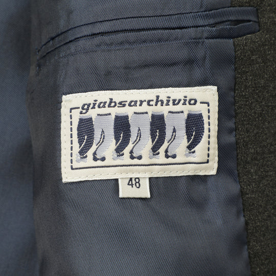 【干場義雅×菅原靴店 コラボ別注モデル】 giabsarchivio ジャブスアルキヴィオ BARDI-A5457 ボンバージャケット グレー