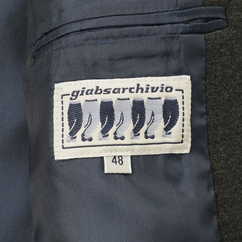 【干場義雅×菅原靴店 コラボ別注モデル】 giabsarchivio ジャブスアルキヴィオ BARDI-A5457 ボンバージャケット グレー