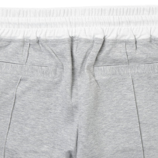 永久クリース パンツ コットン グレー/ホワイト