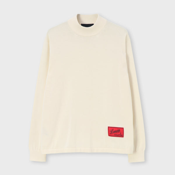 NEW SOMERSET MOCK NECK SWEATER 【NEWサマセット モックネック】 オフホワイト