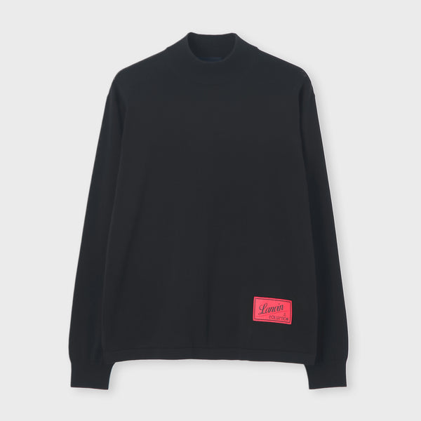 NEW SOMERSET MOCK NECK SWEATER 【NEWサマセット モックネック】 ブラック