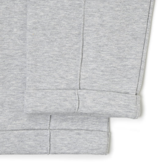 永久クリース パンツ コットン グレー/ホワイト