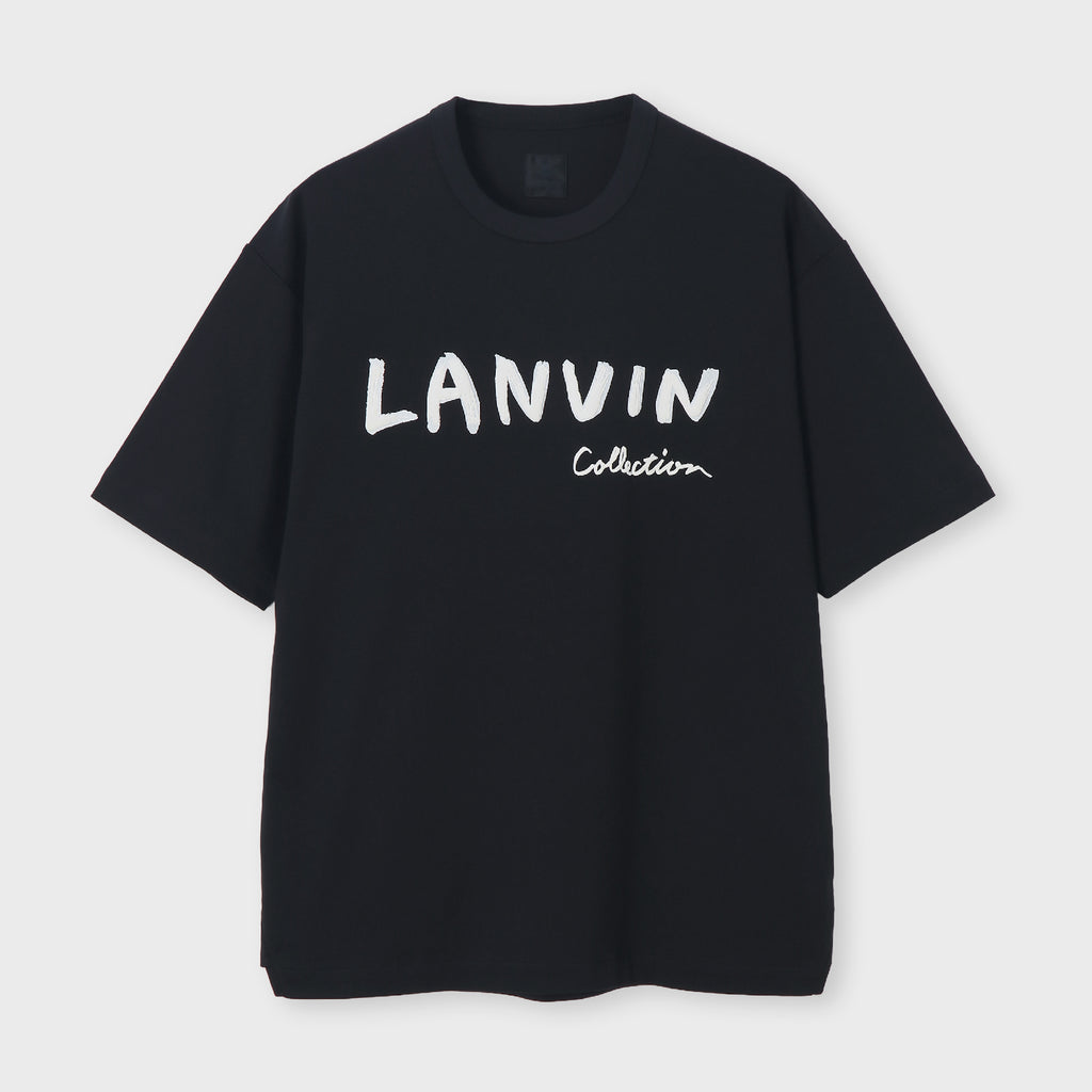 コットンシルケットスムース Tシャツ.4 / セネピ ブラック – MINIMAL