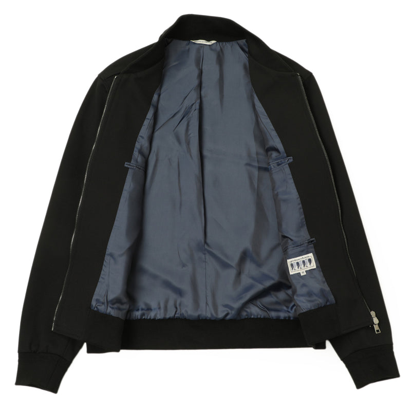 【干場義雅×菅原靴店 コラボ別注モデル】 giabsarchivio ジャブスアルキヴィオ BARDI-A5457 ボンバージャケット ブラック