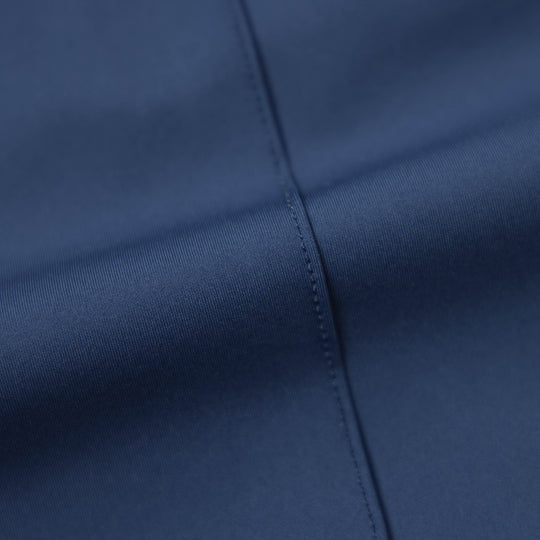 永久クリース パンツ ナイロン ネイビー