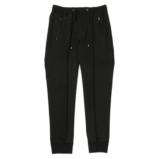 【干場義雅×菅原靴店 コラボ別注モデル】【国内2店舗限定販売】 giabsarchivio ジャブスアルキヴィオ MSH/R 永久クリース ジョガーパンツ A5457 ブラック