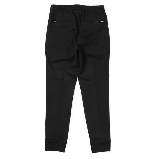 【干場義雅×菅原靴店 コラボ別注モデル】【国内2店舗限定販売】 giabsarchivio ジャブスアルキヴィオ MSH/R 永久クリース ジョガーパンツ A5457 ブラック
