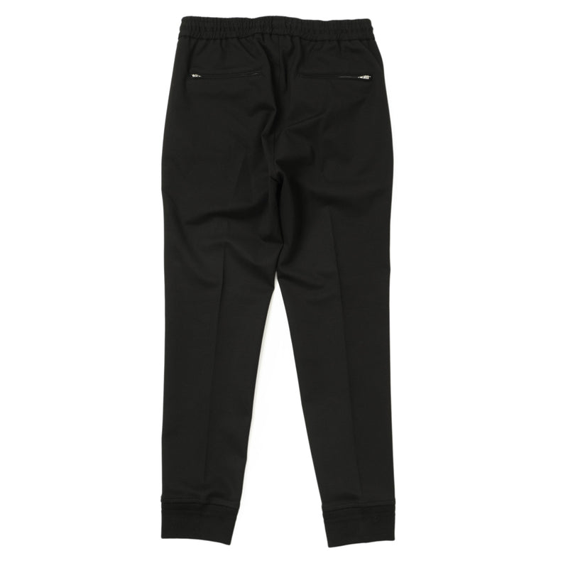 【干場義雅×菅原靴店 コラボ別注モデル】【国内2店舗限定販売】 giabsarchivio ジャブスアルキヴィオ MSH/R 永久クリース ジョガーパンツ A5457 ブラック