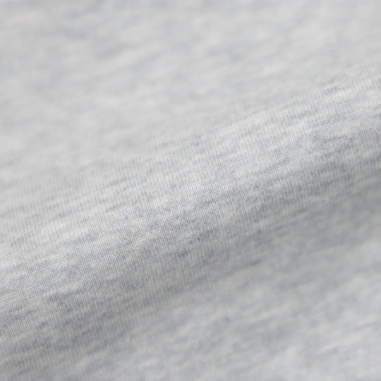 フーディー コットンジャージ グレー