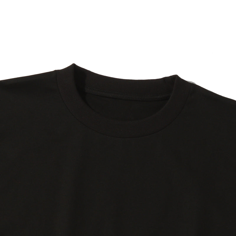 【新モデル】干場×サトシーノが作るポケット付きTシャツ<br>T-2　ブラック