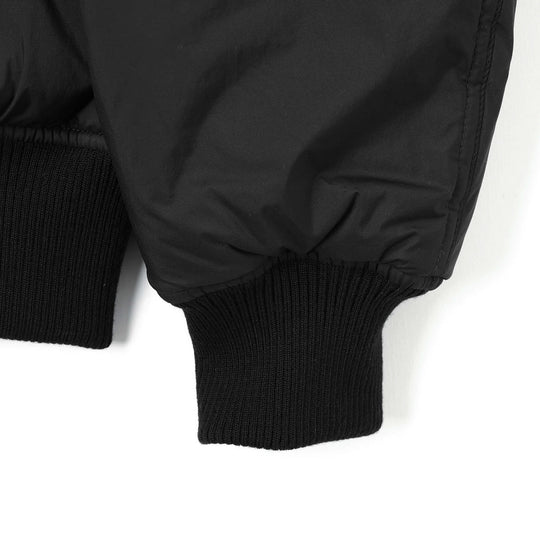 　【干場義雅×菅原靴店 完全別注モデル】MA-1 ダウンブルゾン マットナイロン CROCE BLACK