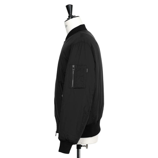 　【干場義雅×菅原靴店 完全別注モデル】MA-1 ダウンブルゾン マットナイロン CROCE BLACK