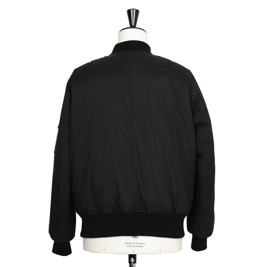 　【干場義雅×菅原靴店 完全別注モデル】MA-1 ダウンブルゾン マットナイロン CROCE BLACK