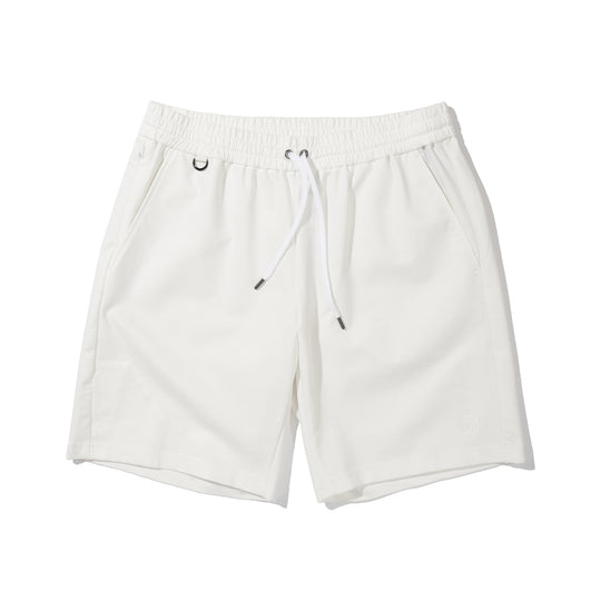 Duplex Cotton Jersey トラベル ショーツ ホワイト