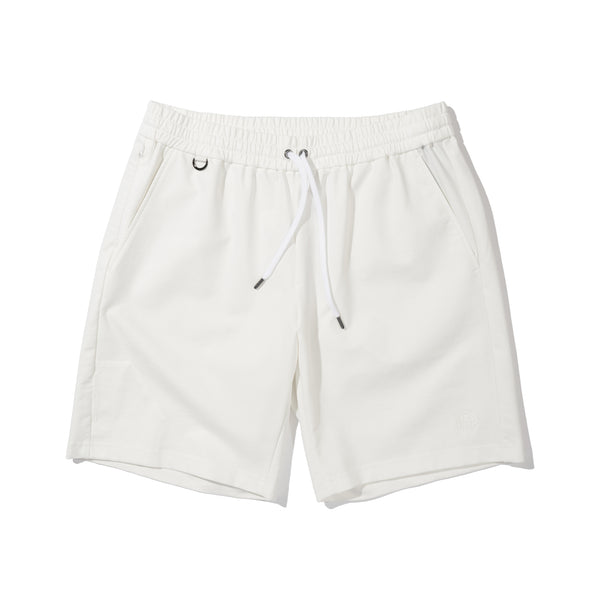Duplex Cotton Jersey トラベル ショーツ ホワイト