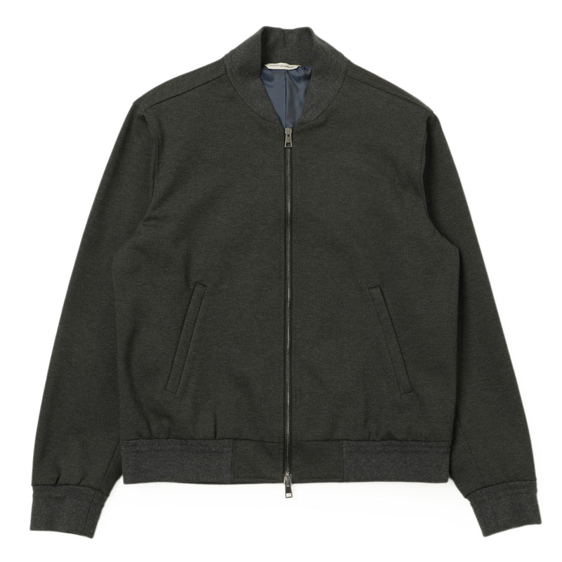 【干場義雅×菅原靴店 コラボ別注モデル】 giabsarchivio ジャブスアルキヴィオ BARDI-A5457 ボンバージャケット グレー