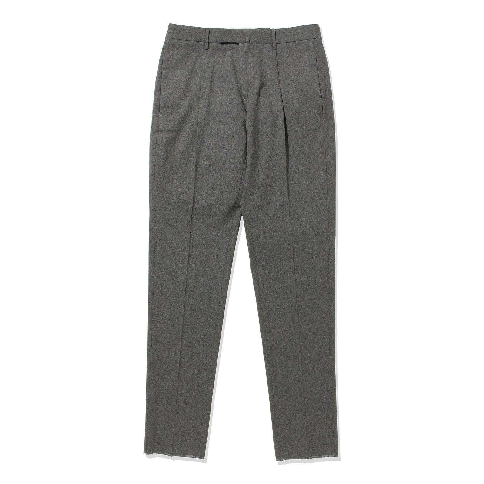 カツゥ［SOLIDO］イージーリブパンツ ATMOSFERA／L／グレー JACQUARD CURVY PANTS｜HELIOPOLE｜HÉLIOPÔLE（エリオポール