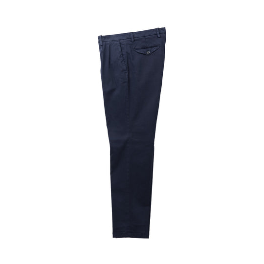26AW BG02 コットンストレッチ 2プリーツパンツ ネイビー