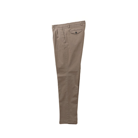 26AW BG02 コットンストレッチ 2プリーツパンツ ベージュ