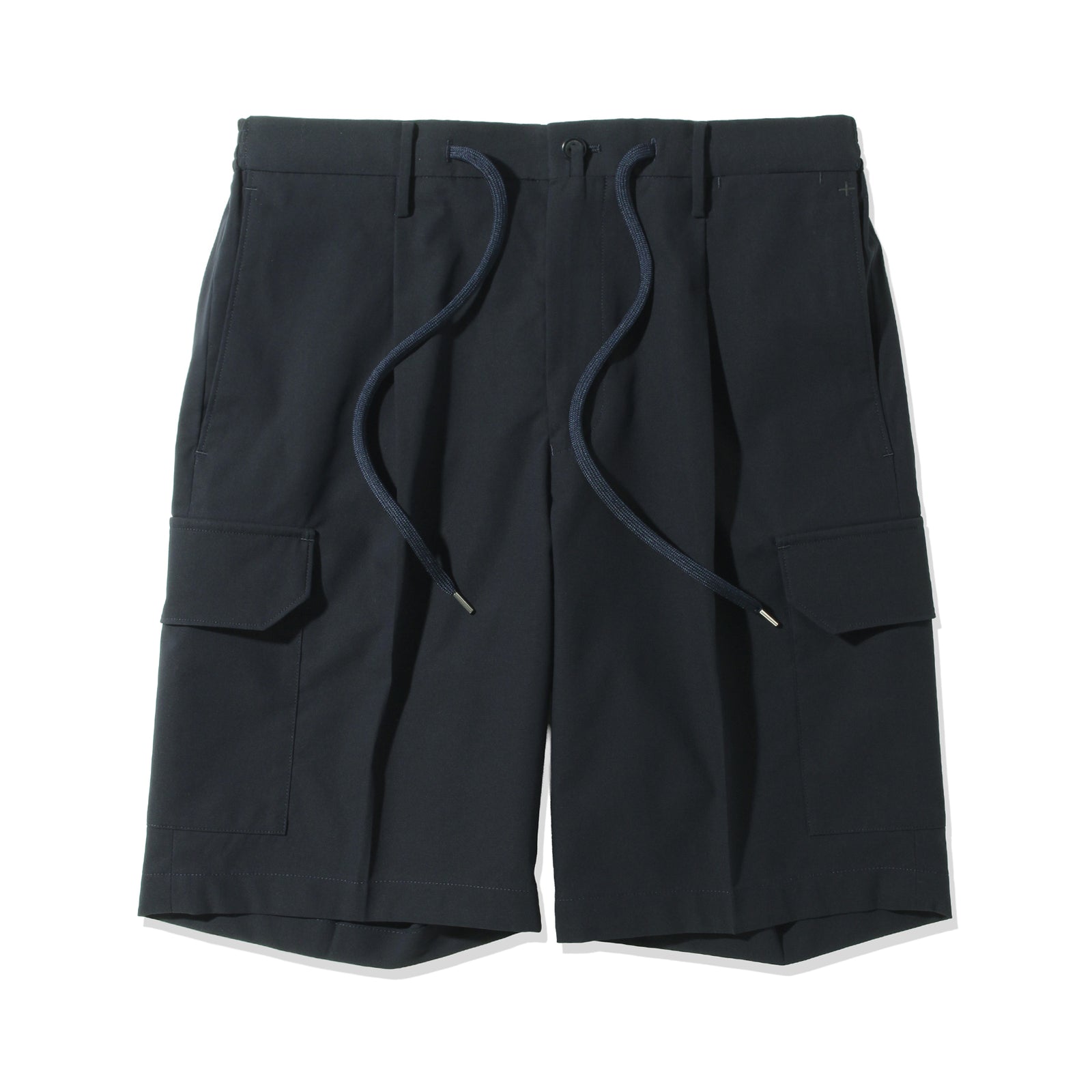 ハイツイストコットンパナマ カーゴショートパンツ ネイビー – MINIMAL