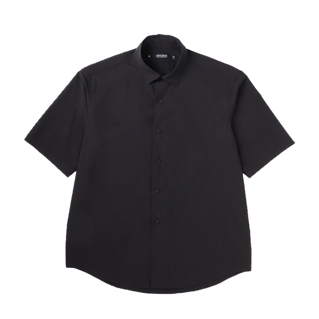 干場義雅×K-3B×DRESSTERIOR】ストレッチシャツ ブラック – MINIMAL