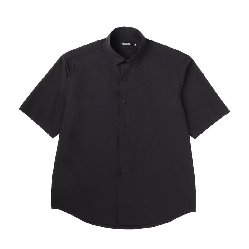干場義雅×K-3B×DRESSTERIOR】ストレッチシャツ ブラック – MINIMAL