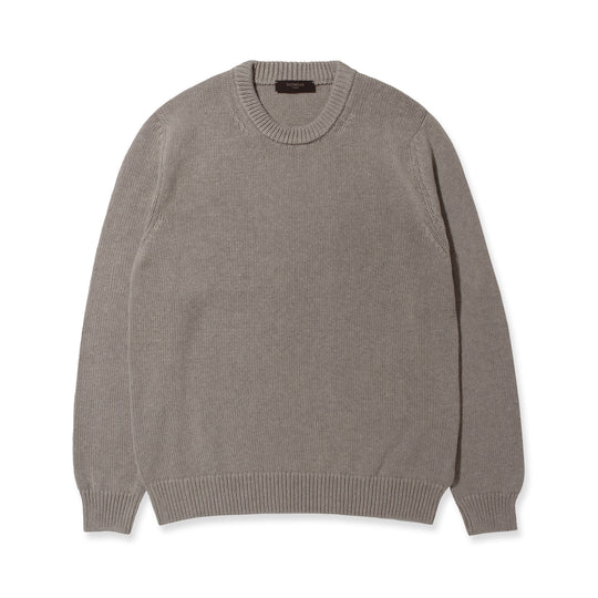 SOFT COTTON クルーネックセーター ベージュ