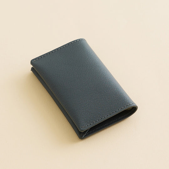 Mini Card Case ミニカードケース 350 グレー&オフホワイト