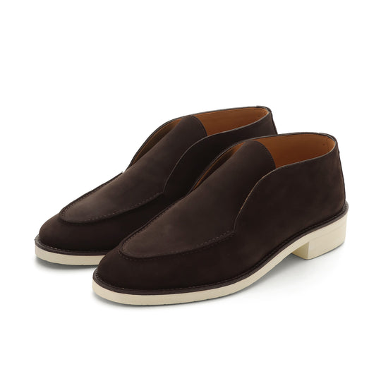 チャールズＦステッド SUPERBUCK ミッドカットスリッポン ブラウン