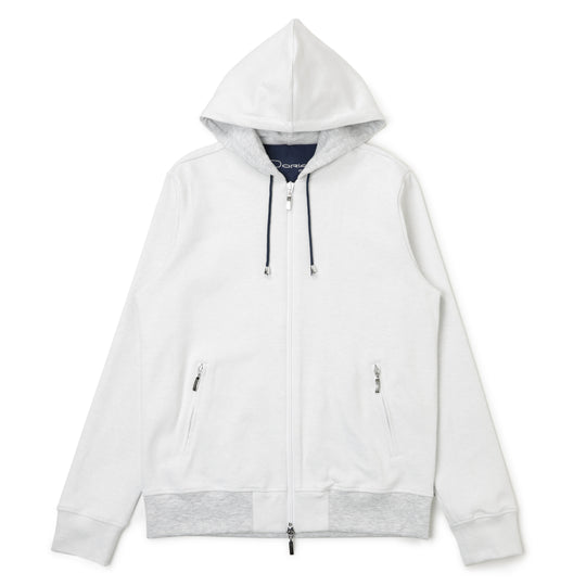 フーディー コットンジャージ ホワイト