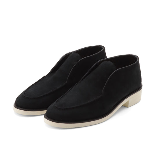 チャールズＦステッド SUPERBUCK ミッドカットスリッポン ブラック